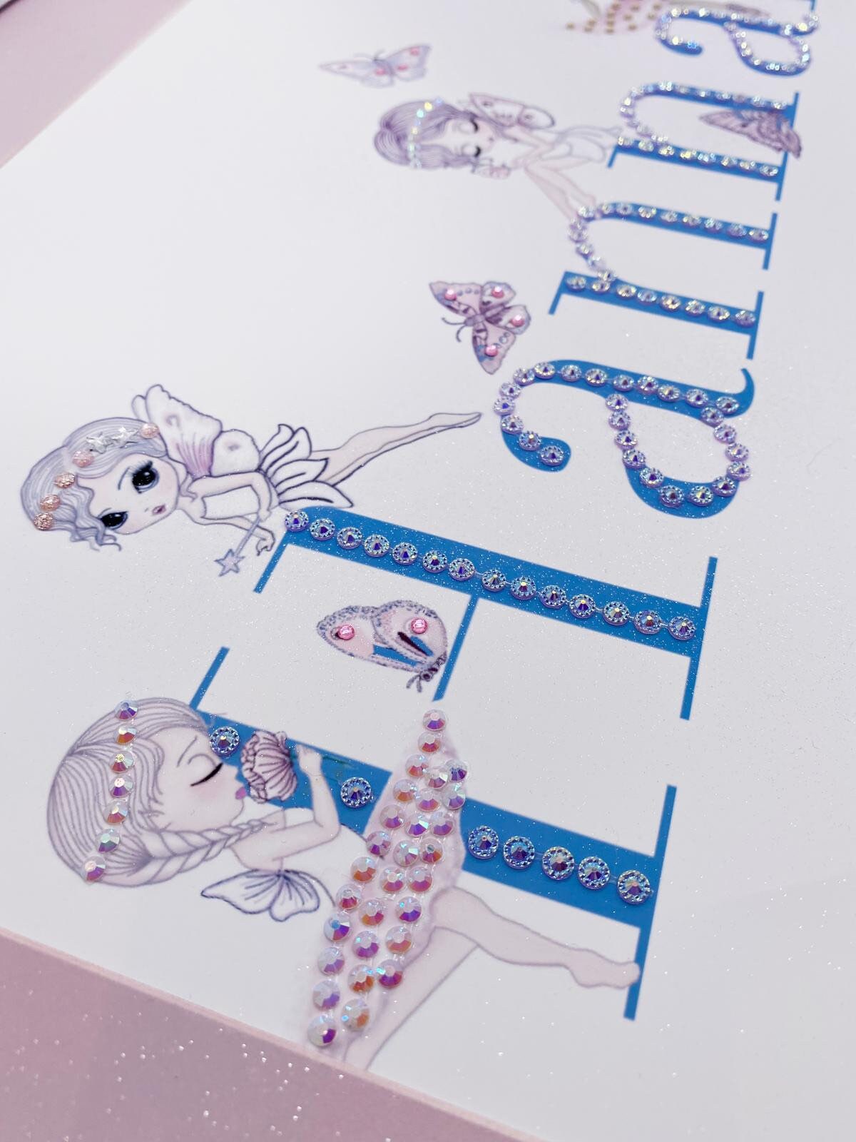 Nom de fée imprimé personnalisé. Impression féerique. Les Etsy