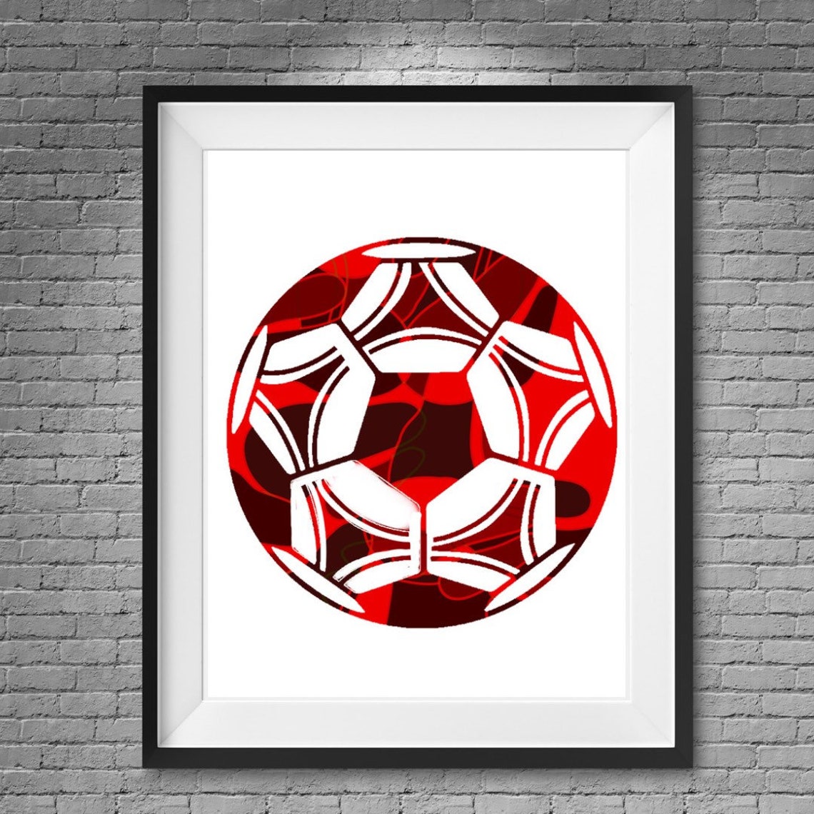 Manchester United set of 4. Manchester United prints. Etsy