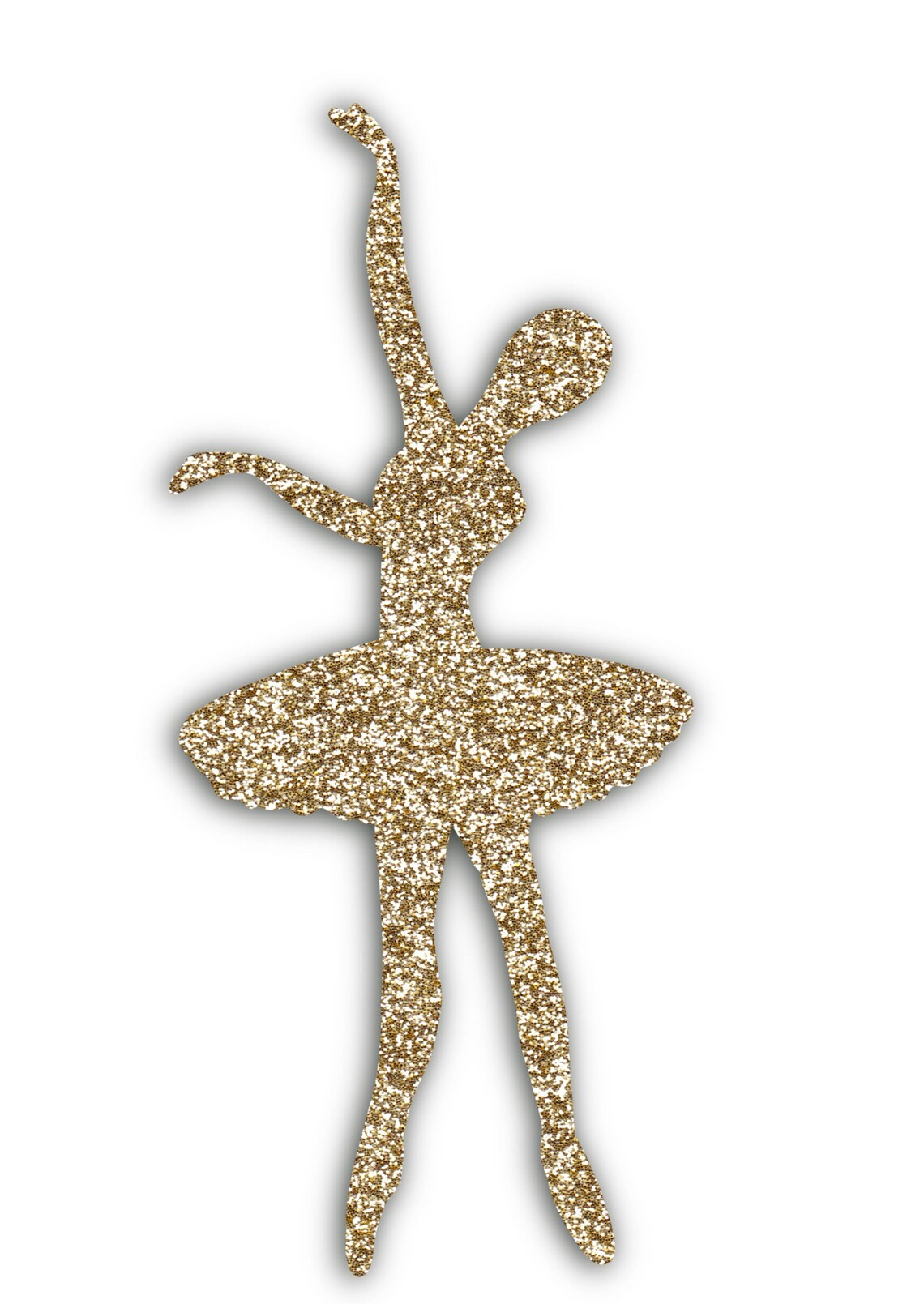 Glitter Personalised Ballerina wall art. Ballerina prints. Set Etsy