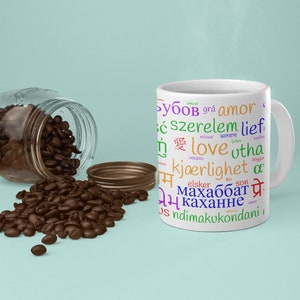 Foreign Language Teacher Coffee Mug - "Love"