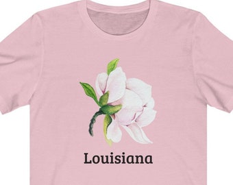 Louisiana State Flower Tee - Unisex Soft Cotton T-Shirt