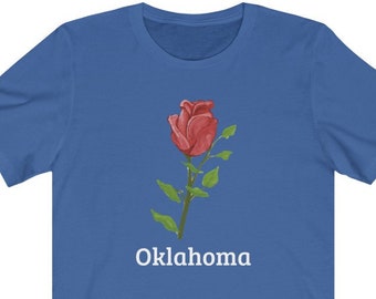 Oklahoma State Flower Tee - Oklahoma State Flower T-Shirt