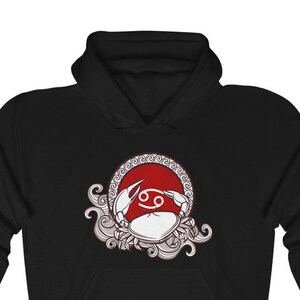 Cancer Hooded Sweatshirt - Zodiac Pullover Sweatshirt