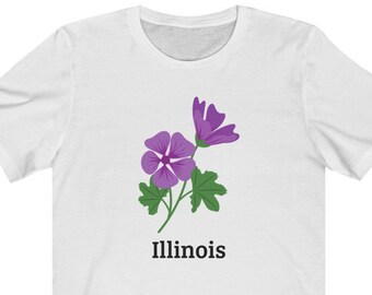 Illinois State Flower Tee - Illinois State Flower T-Shirt