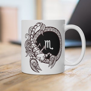 Scorpio Coffee Mug - Zodiac Coffee Cup Gift