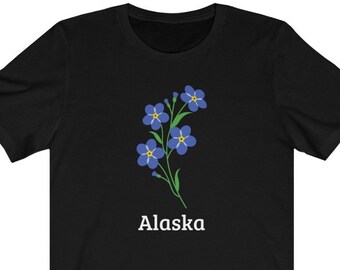 Alaska State Flower Tee - Alaska State Flower T-Shirt