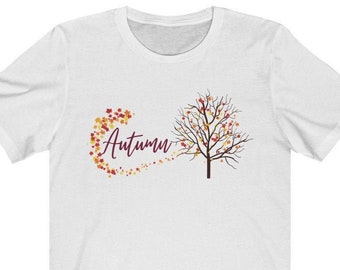 Autumn Leaves Tee Unisex - Fall T-shirt
