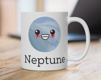 Neptune Coffee Mug - Planet Coffee Cup Gift