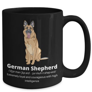 German Shepherd Coffee Mug - German Shepherd Lover Gift