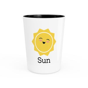 Sun Shot Glass - Star Shot Glass