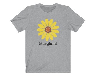 Maryland Black-eyed Susan T-shirt – State Flower Graphic Tee - Etsy