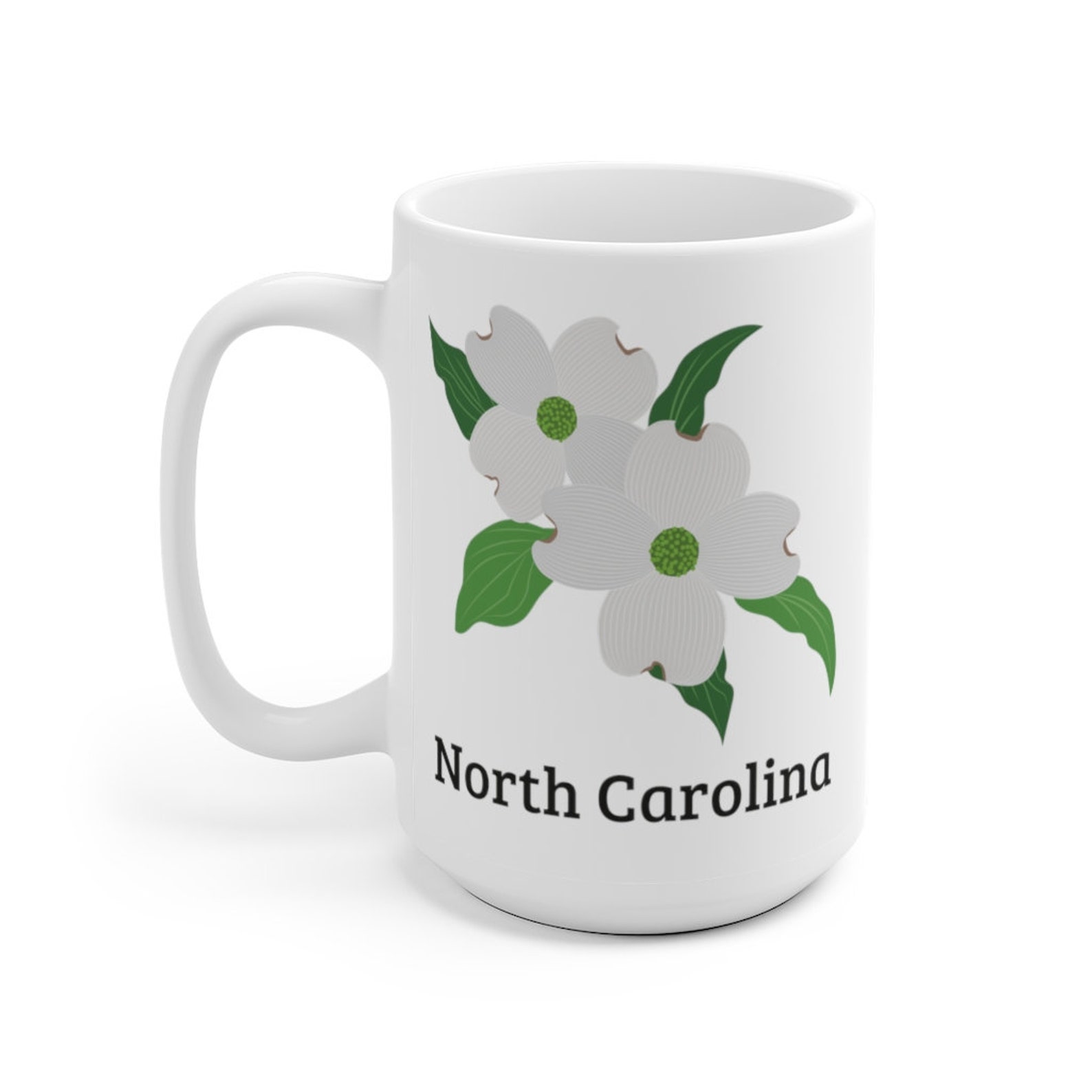 North Carolina Coffee Mug State Flower Coffee Mug Gift Etsy