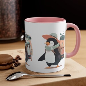 Traveling Penguins Coffee Mug - Traveling Penguin Coffee Cup