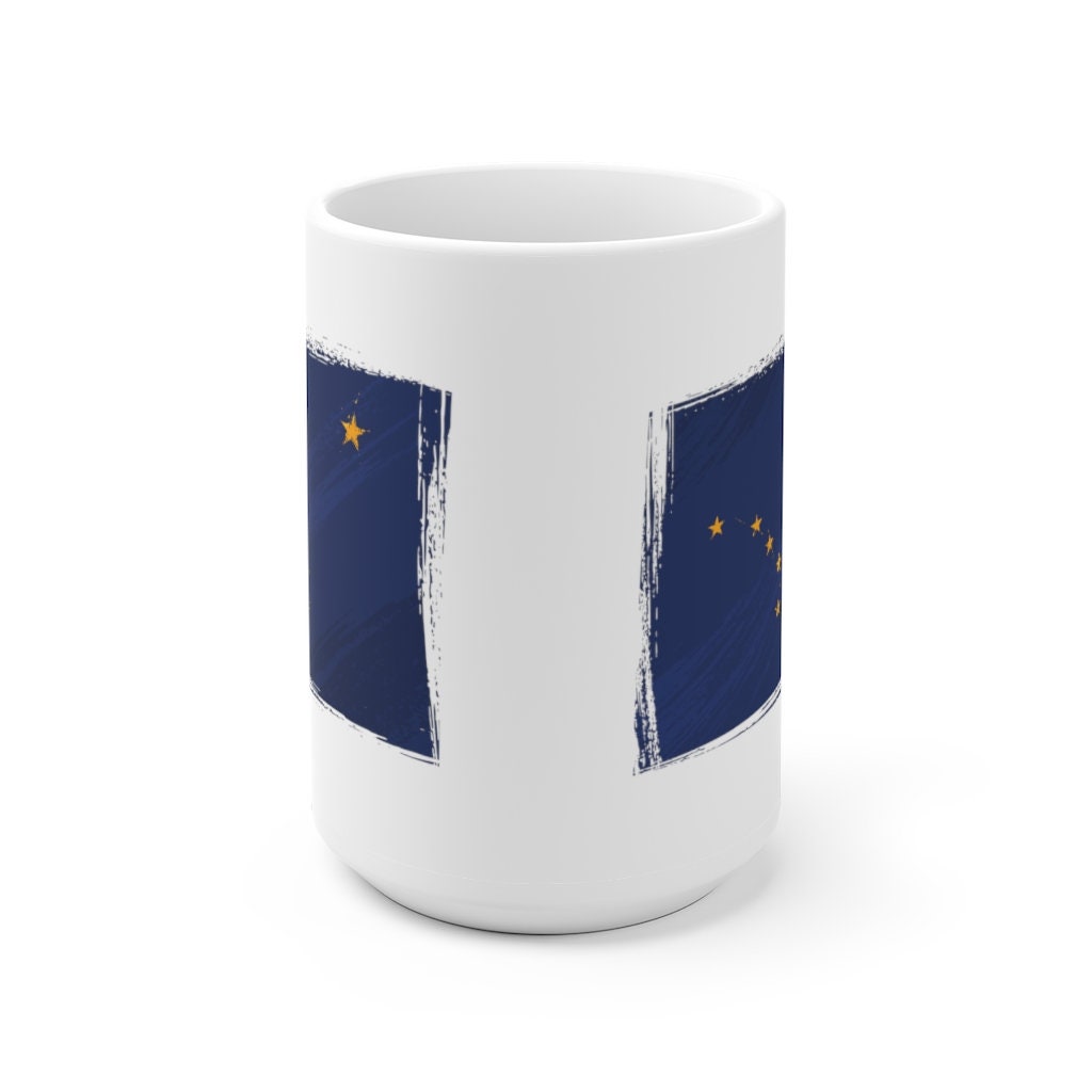 Alaska State Flag Coffee Mug  Ceramic Gift Mug - Etsy