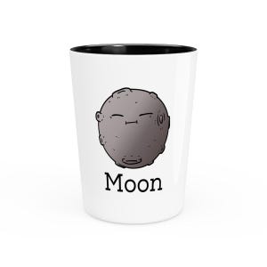Moon Shot Glass - Planet Shot Glass
