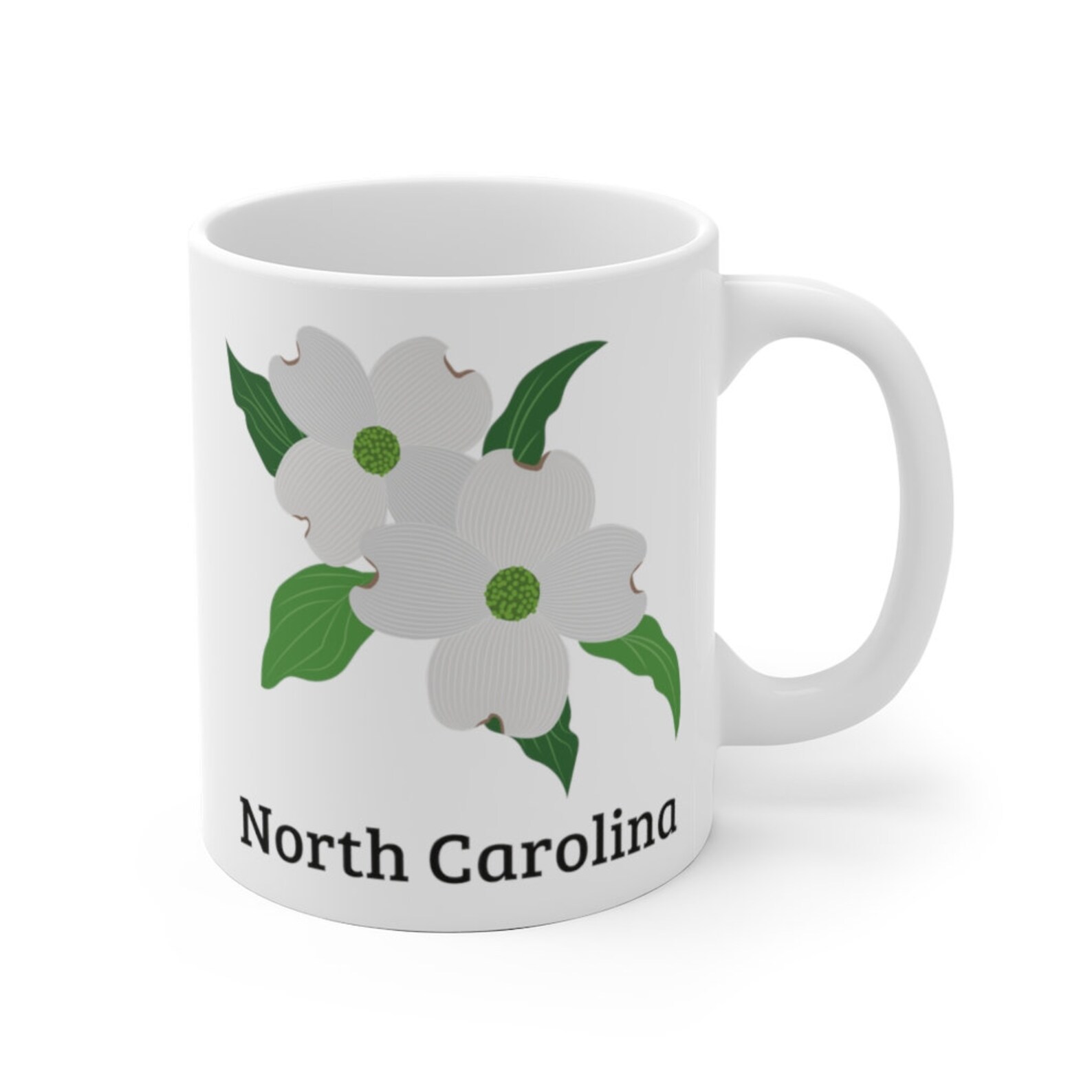 North Carolina Coffee Mug State Flower Coffee Mug Gift Etsy