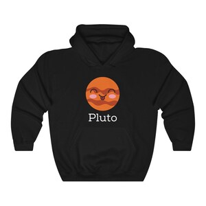 Pluto Hooded Sweatshirt - Planet Pullover Gift