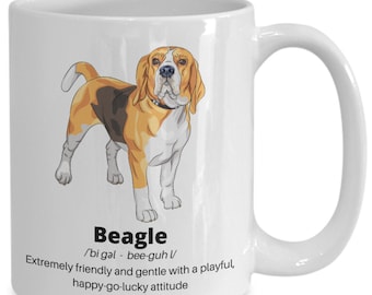 Beagle Coffee Mug - Beagle Lover Gift