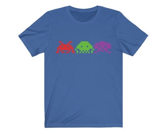 Space Invaders Tee - Space Invaders T-shirt - Etsy