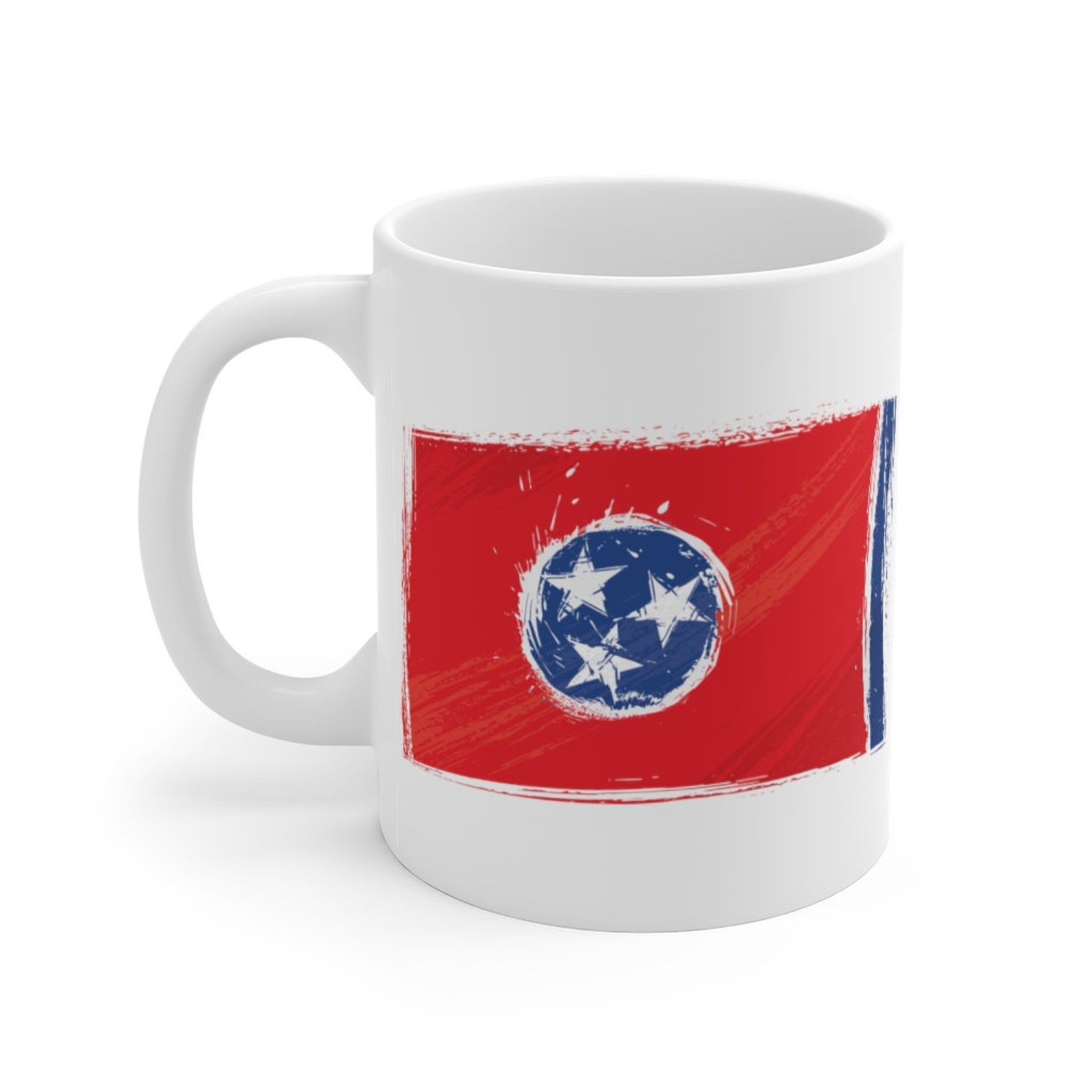 Tennessee Coffee Mug State Flag Coffee Mug Gift Etsy