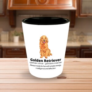Golden Retriever Shot Glass - Golden Retriever Lover Gift