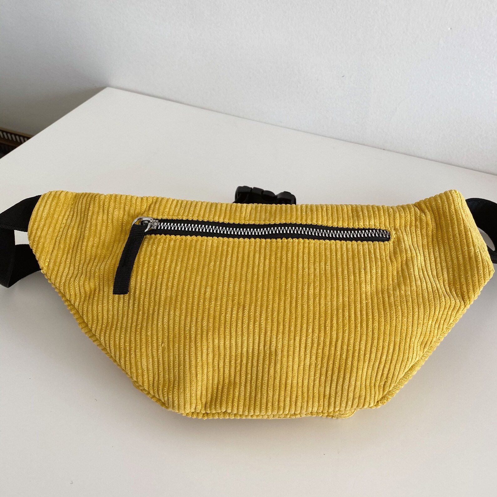 Sunflower Yellow Corduroy Fanny Pack Yellow Bum Bag Daisy Etsy