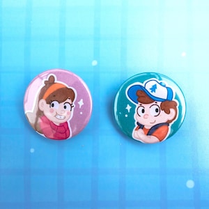 Mipper and Dable GF INSPIRED 32 mm knappmärke | Ionzy's Studio