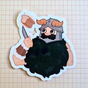 Senshi Dungeon Meshi INSPIRED 2.5" UV Vinyl Sticker | Ionzy's Studio