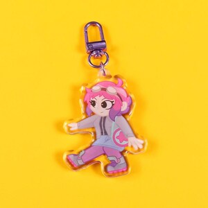 Scott & Ramona inspired 2.5" Clear Acrylic Double Sided Keychain | Ionzy's Studio image 6