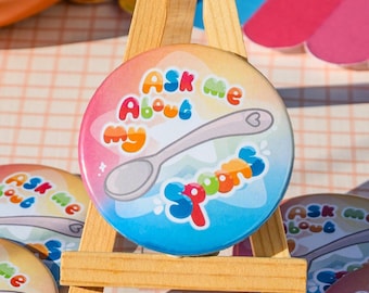 Ask me about my Spoons 58mm Badge | Ionzy's Studio