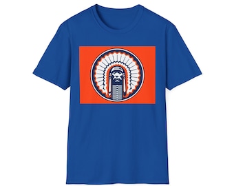 Native Headdress Vintage history T-Shirt | Retro ILL Logo