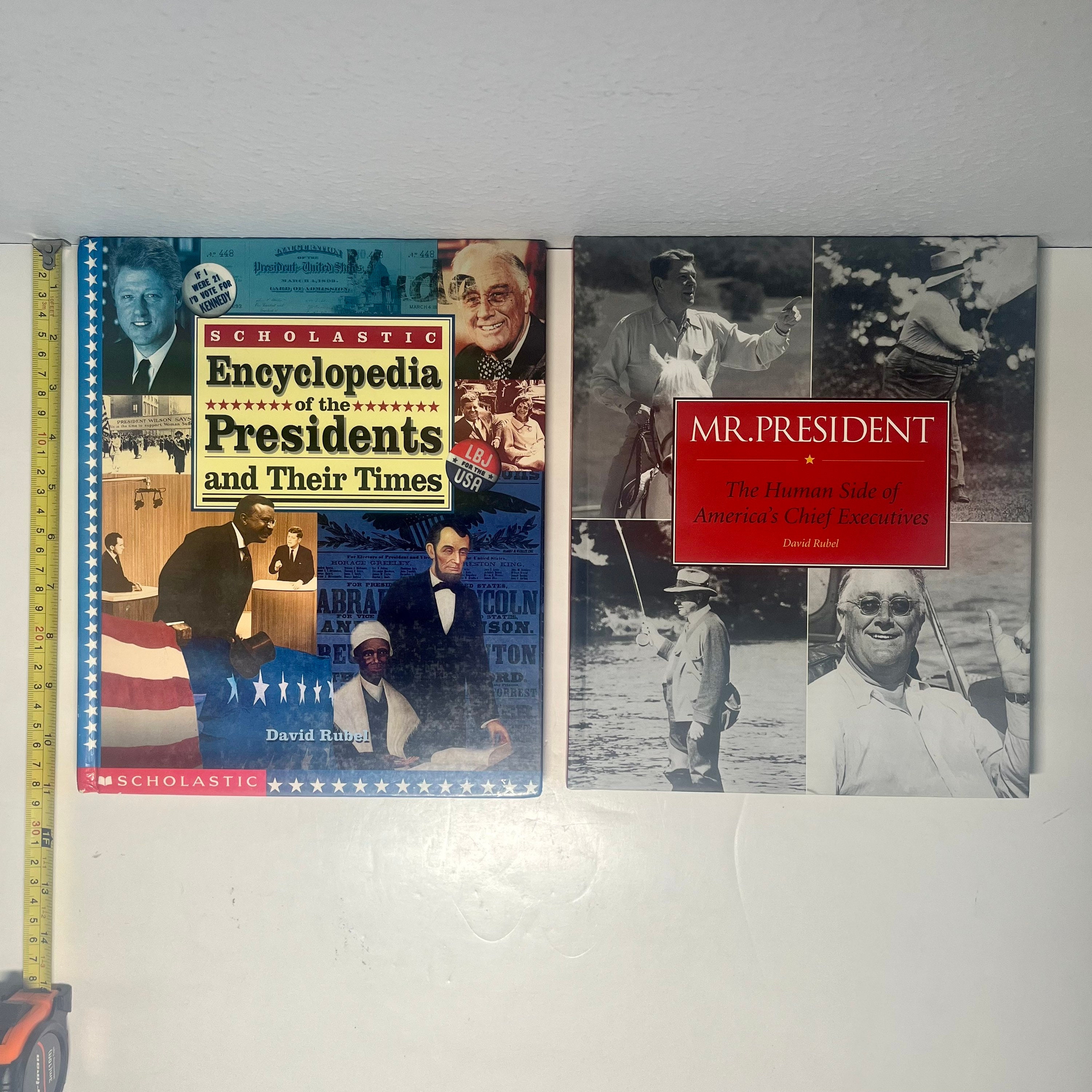 All 13 USA Presidential History Coffee Table Books on the Etsy