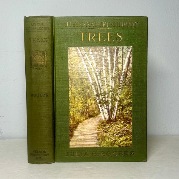 1920s Trees Worth Knowing by Julia E. Rogers, Nature-Study and Guide for Everyone Interested in Outdoors, Little Nature Library, 1925