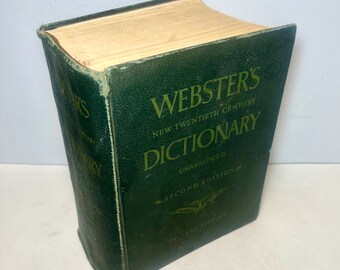 新年SALE【激レア】WEBSTER'S DICTIONARY 1959 IMG_4549_1e2af9ad-9138-4ae7-