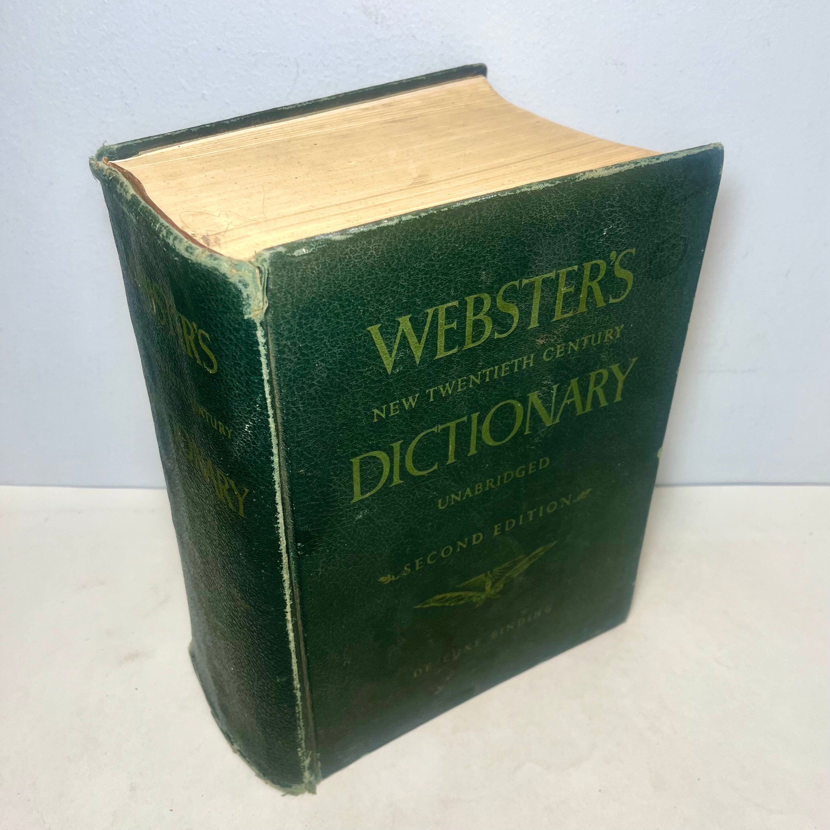 1960 Webster's New Twentieth Century Dictionary, Unabridged