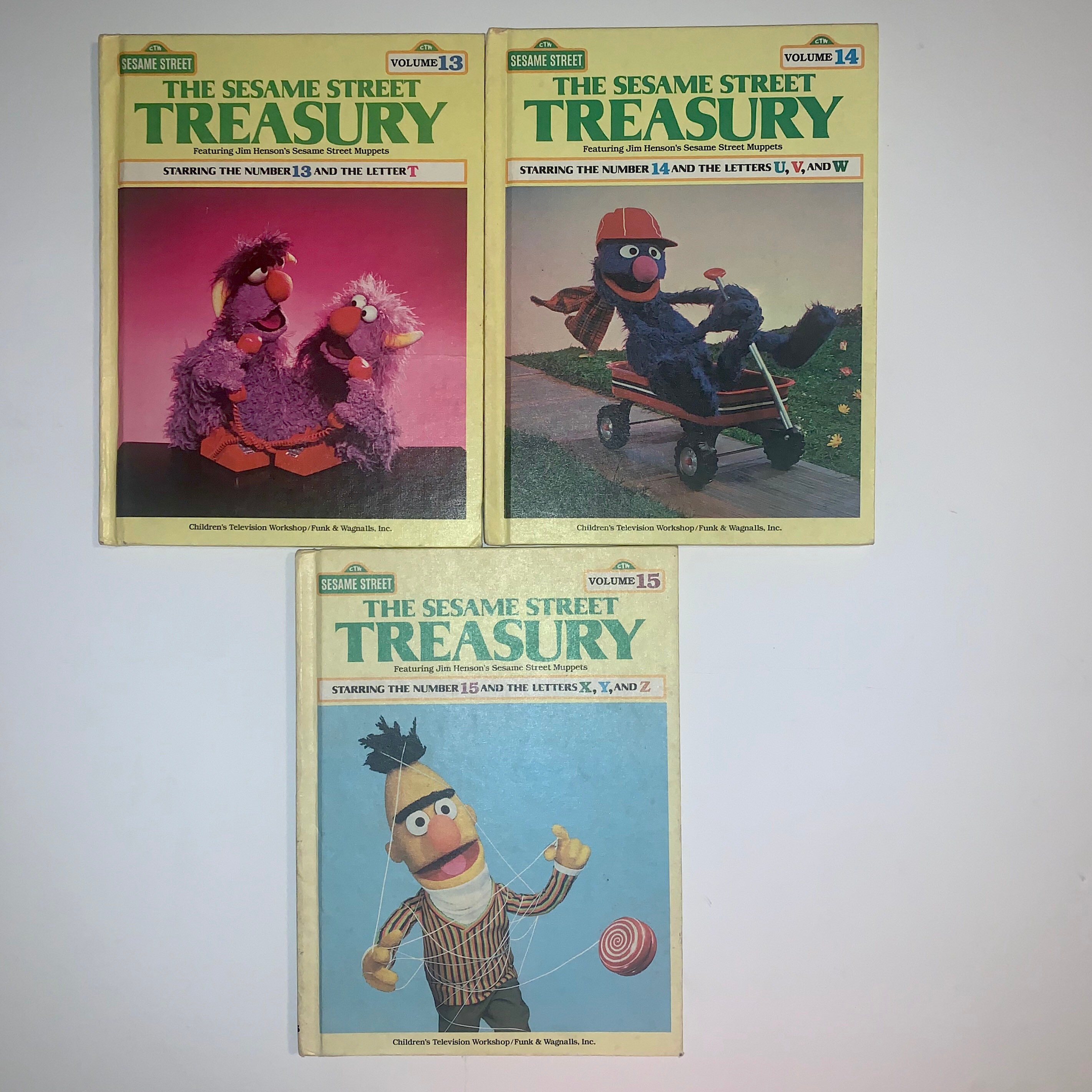 The Sesame Street Treasury 1983 Full Volume Set of 15 Books in Etsy