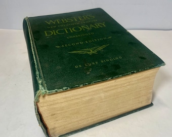 1960 Webster's New Twentieth Century Dictionary, Unabridged