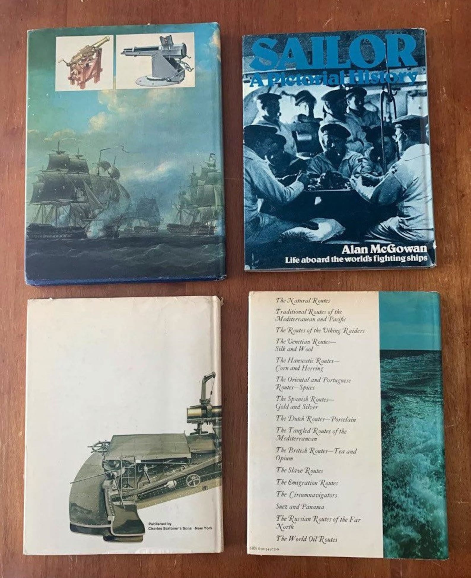 Lot Of 4 Vintage Military Maritime Coffee Table Books 1970s Etsy