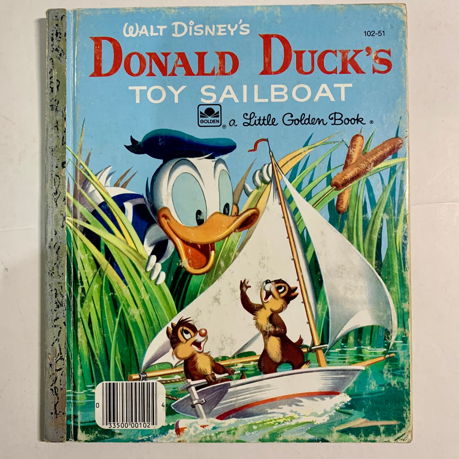 donald duck's toy sailboat 1954