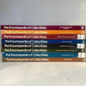 Vintage Time-Life Encyclopedia of Collectibles: 8 Volume Illustrated Hardcover Set