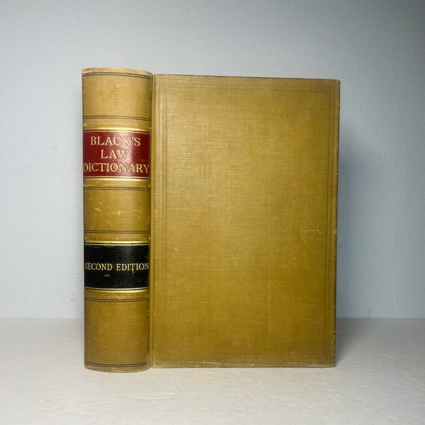 Dictionary 2nd Edition Etsy