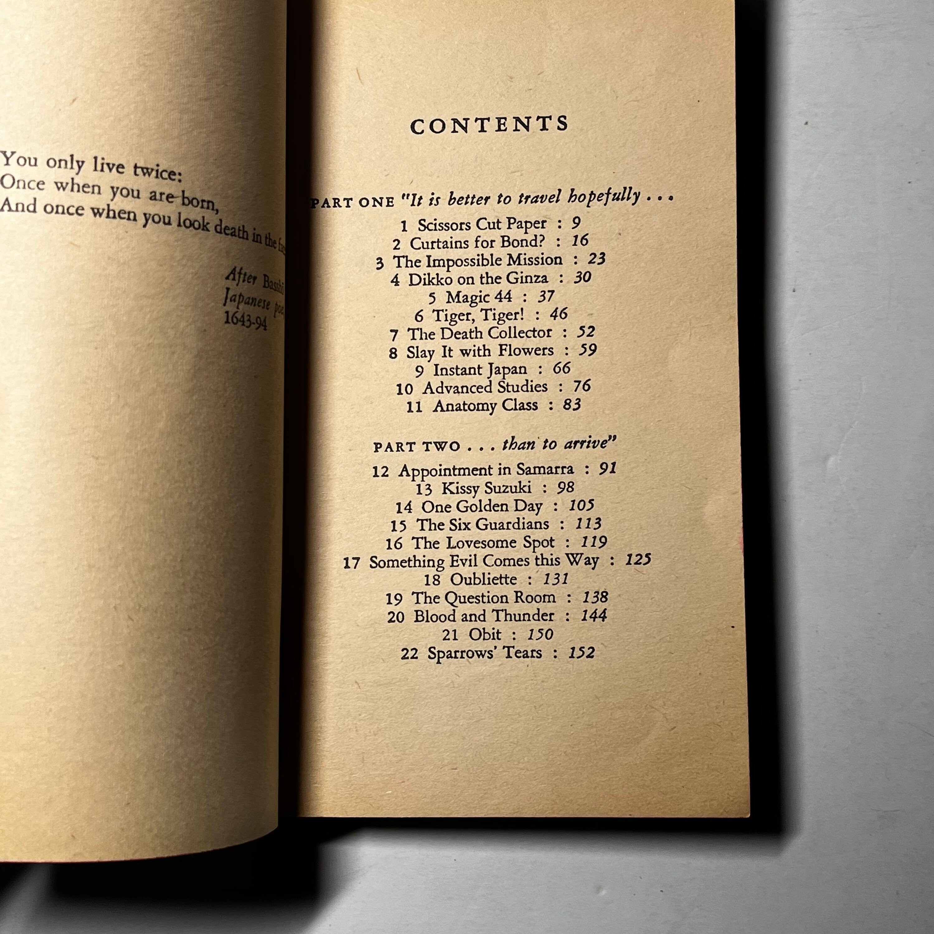 1st Printing 1965 You Only Live Twice By Ian Fleming James Etsy