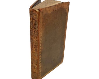 1826 The Poetical Works of Thomas Campbell, Antique Leather Bound Poetry Book, Nearly 200 Years Old!