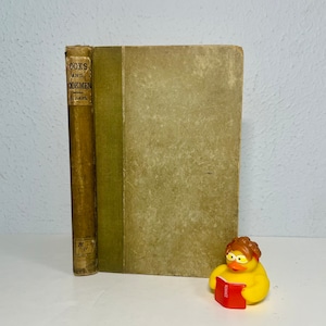 1887 Books and Bookmen by Andrew Lang, Antique First Edition Book, Victorian Era Author of the Collectible Fairy Books