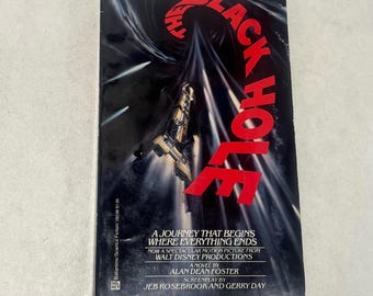 Het zwarte gat: Alan Dean Foster, eerste editie sciencefiction, paperback-roman 1979, eerste editie