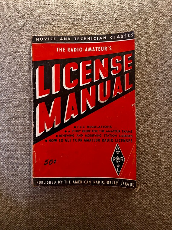 1951 the Radio Amateurs License Manual for Novice