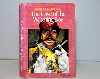 1987 O caso do menino observador por Robert Newman, 1ª edição Livro de mistério infantil