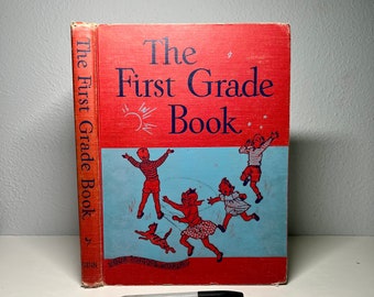 1949 First Grade Book: Our Singing World, Music Elementary Teacher’s School Textbook with Songs, Sheet Music, & Activities