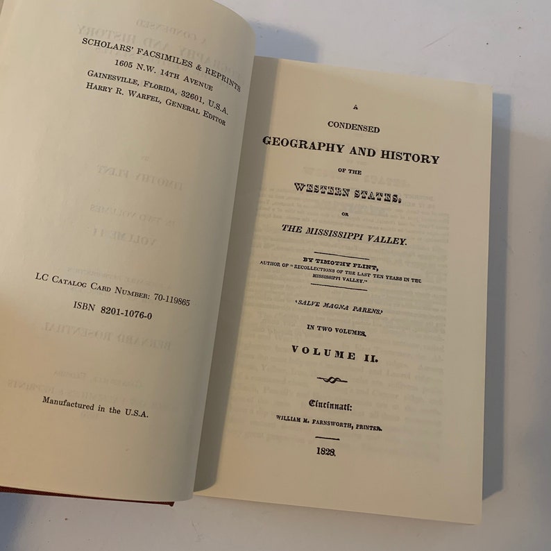 SIGNED 1970 A Condensed History and Geography of the Western Etsy