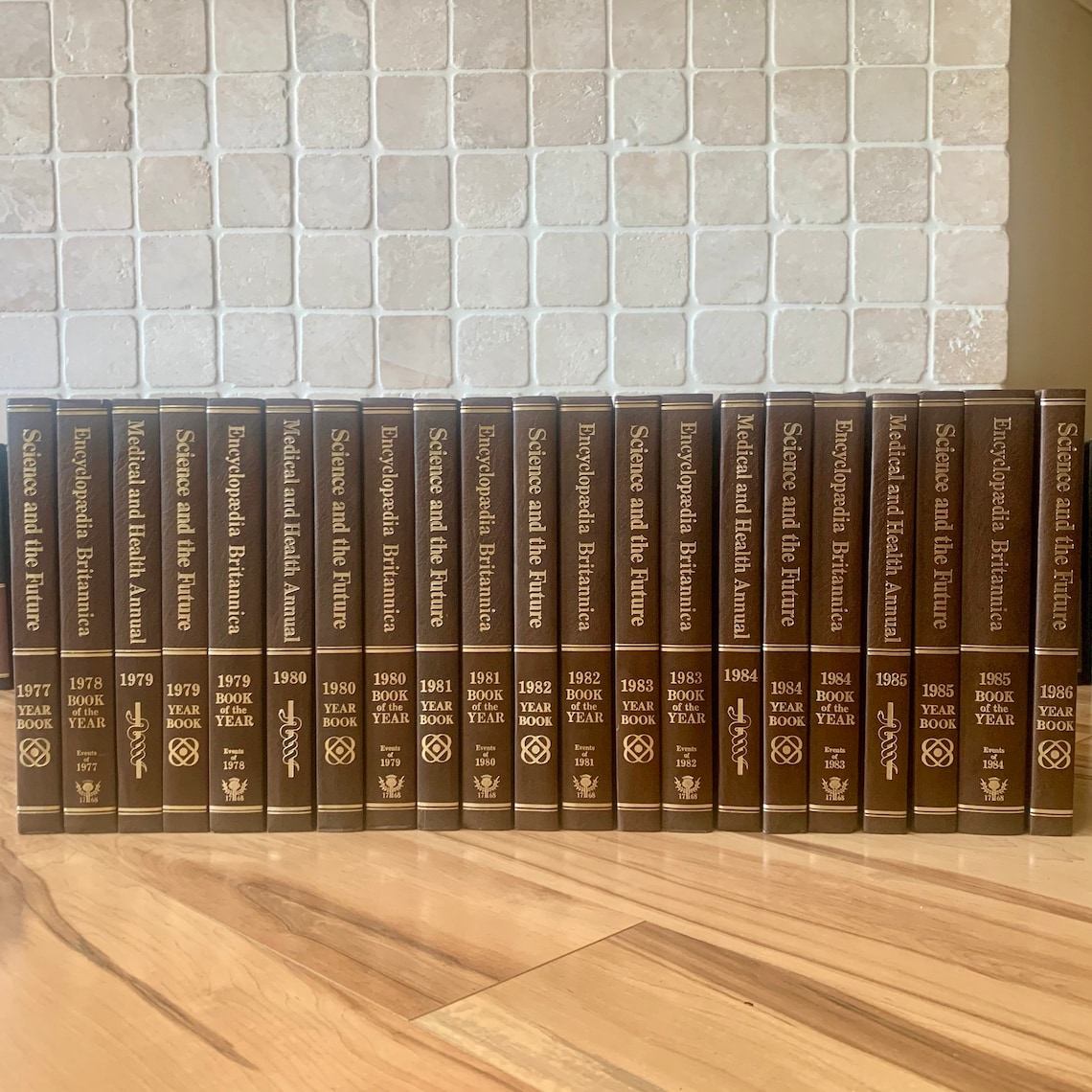 Encyclopedia Britannica Complete Set of 30 Volumes plus 21 Etsy